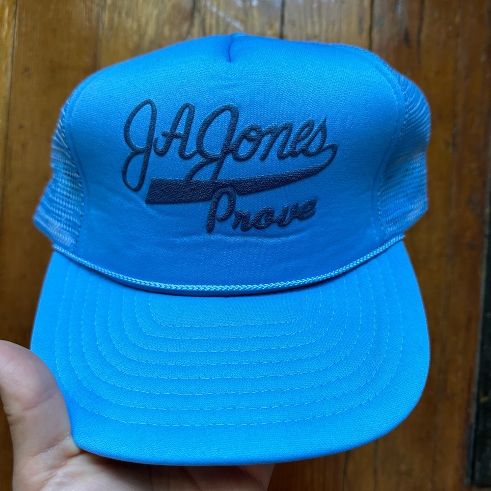 Vintage Baby Blue Trucker Hat